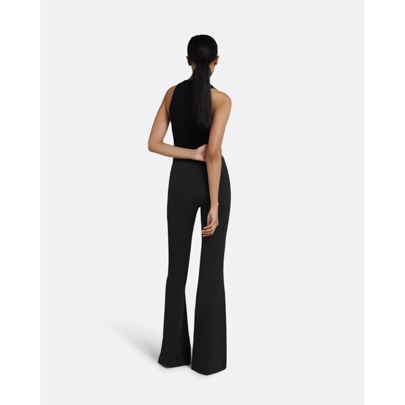 Safiyaa Halluana Side Zip Trousers in Black - Picture 3 of 5